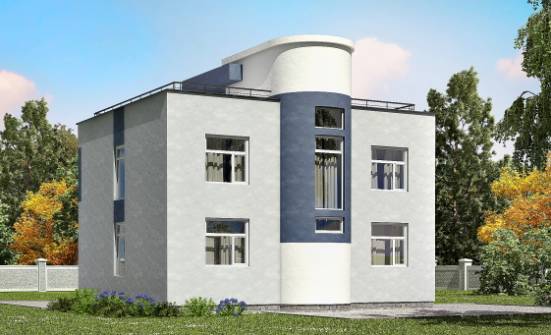 180-005-П Проект двухэтажного дома, средний домик из газосиликатных блоков Тольятти | Проекты домов от House Expert