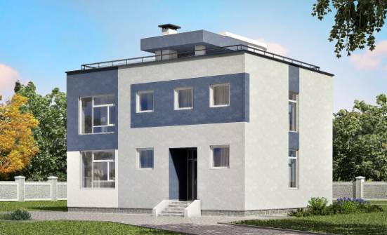180-005-П Проект двухэтажного дома, средний домик из газосиликатных блоков Тольятти | Проекты домов от House Expert