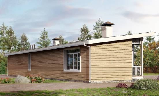 110-004-Л Проект бани из кирпича Тольятти | Проекты одноэтажных домов от House Expert