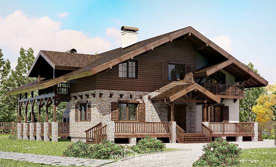 250-003-П Проект двухэтажного дома мансардой, уютный домик из теплоблока Тольятти | Проекты домов от House Expert