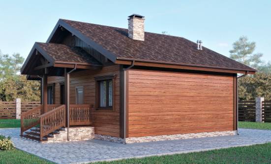 065-001-П Проект бани из арболита Тольятти | Проекты домов от House Expert