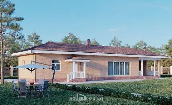 110-006-П Проект бани из арболита Тольятти | Проекты домов от House Expert