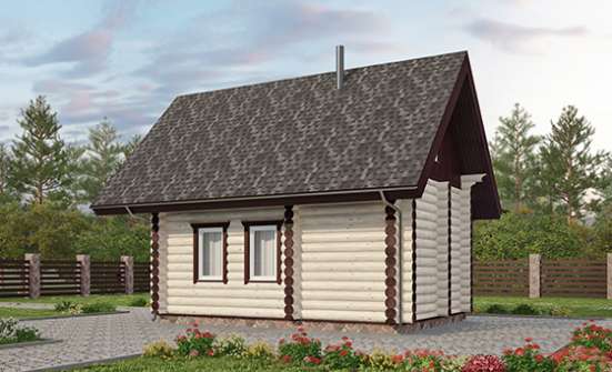 035-001-Л Проект бани из дерева Тольятти | Проекты одноэтажных домов от House Expert